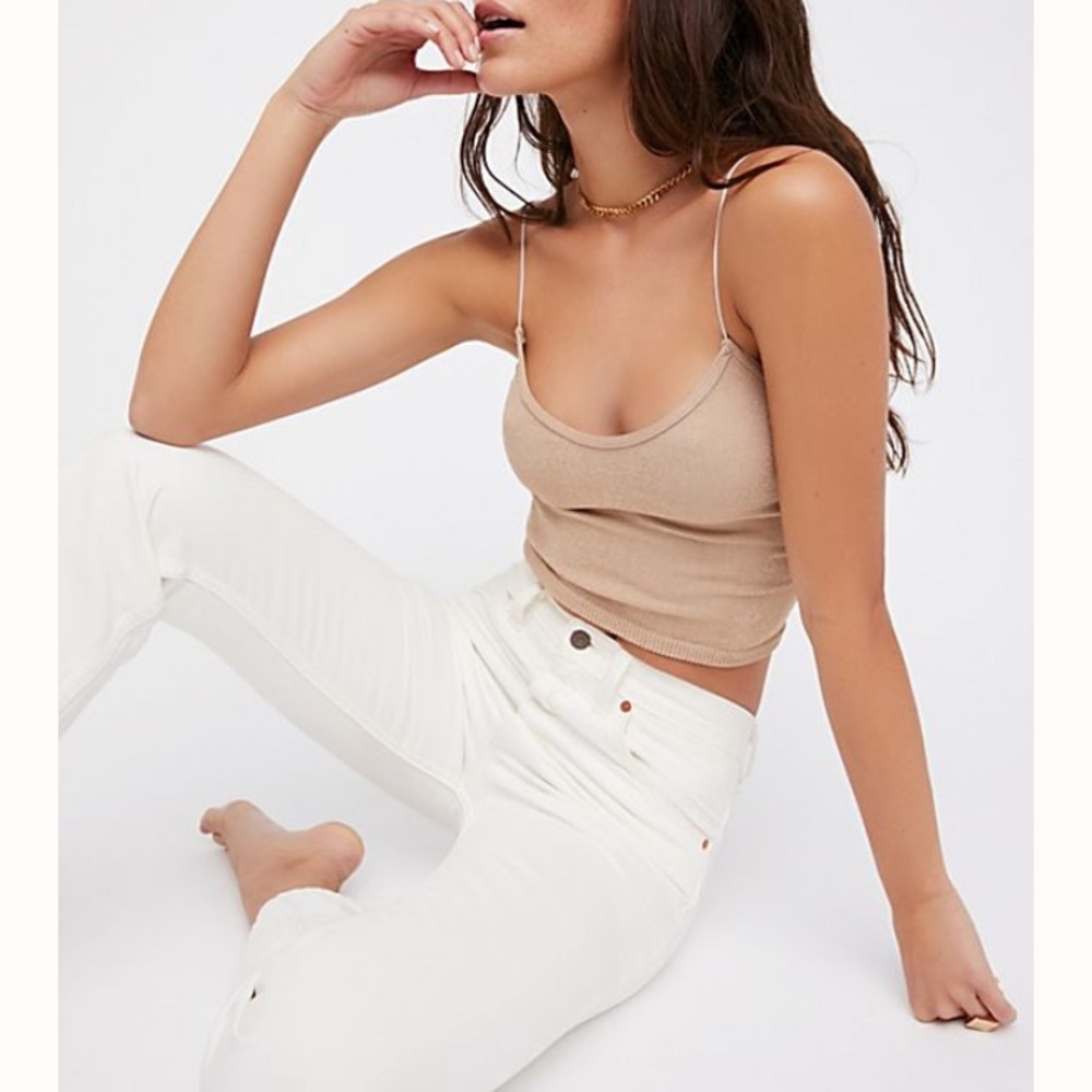 Free People skinny strap seamless brami